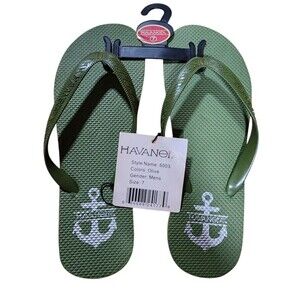 Havanera Men's Flip Flops Size 7